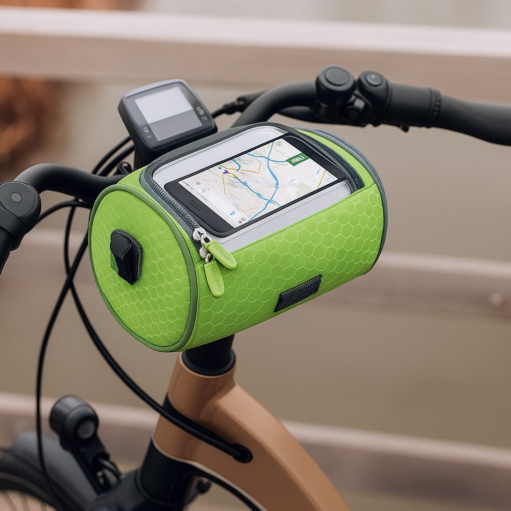 Lenkertasche für Fahrrad | Wasserdichte Fahrradtasche mit Touchscreen | Tourix - Image 17