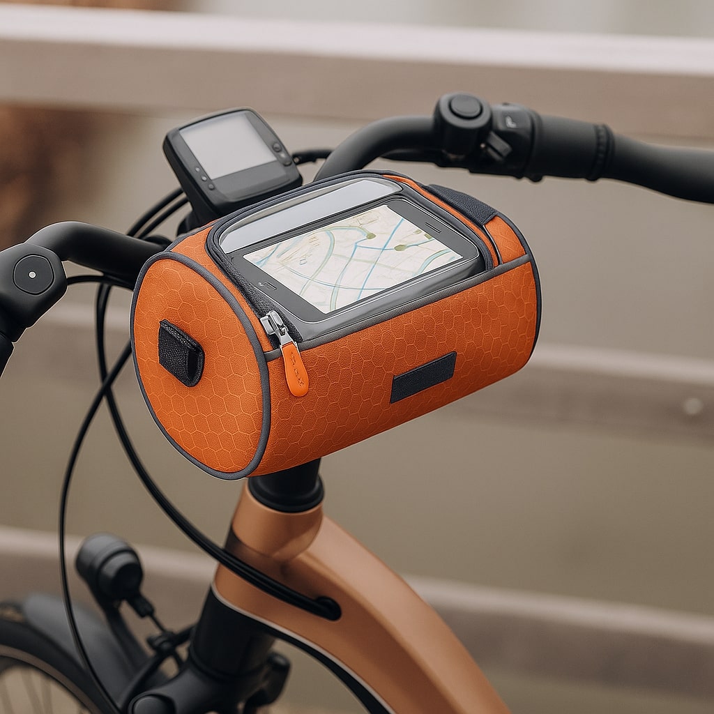 Lenkertasche für Fahrrad | Wasserdichte Fahrradtasche mit Touchscreen | Tourix - Image 18