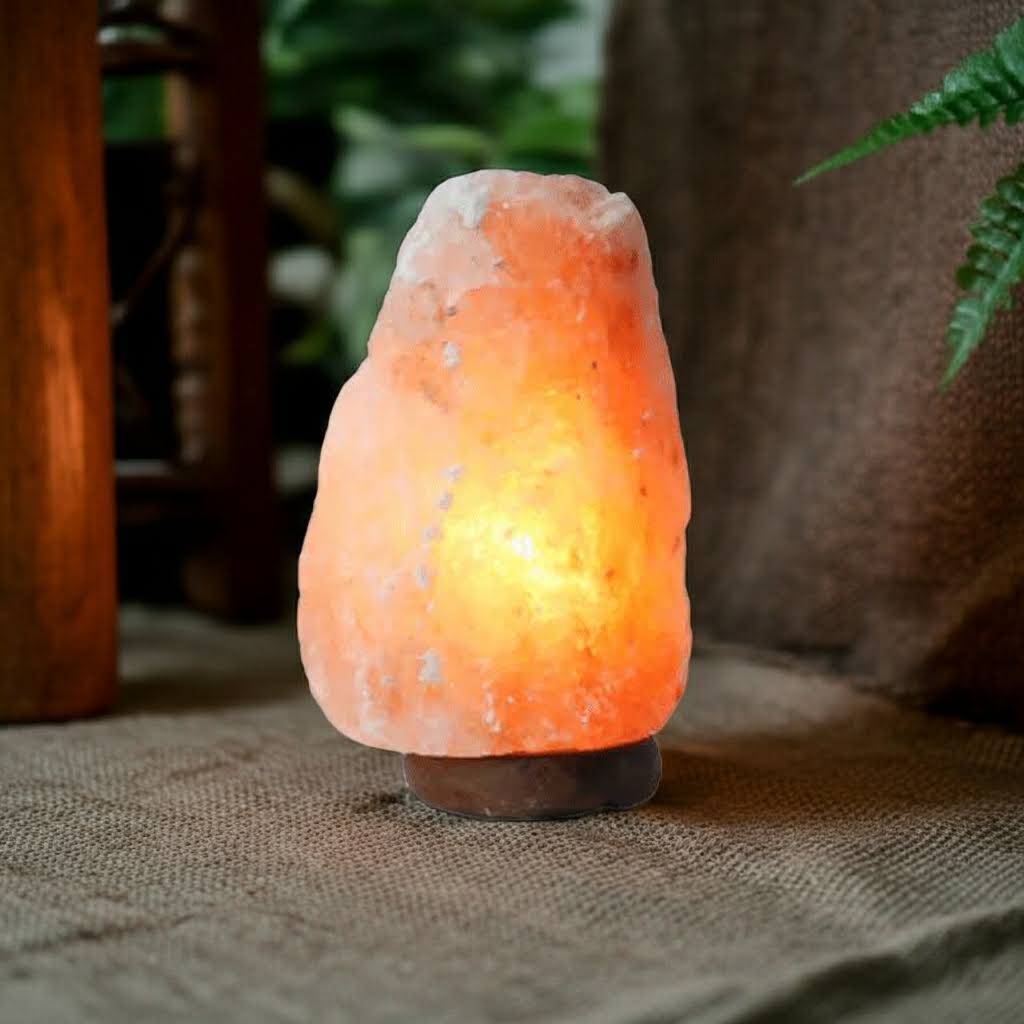 Himalayan Salt Lamp | Warm Glow Relaxing Ambience-Table Lamp-Sasha Sydney