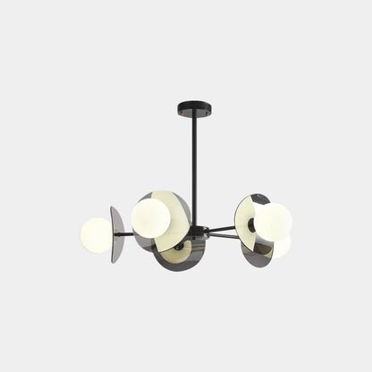 Loft Disc Chandelier | Globe Light Ceiling Fixture Interior Lighting-Ceiling Light-Sasha Sydney