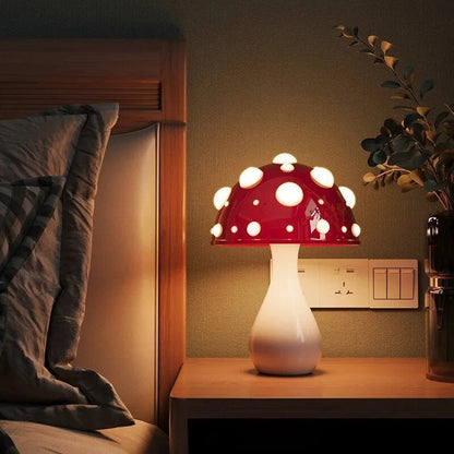 Table Lamp | LED Mushroom Bedside Lamp-Table Lamp-Sasha Sydney