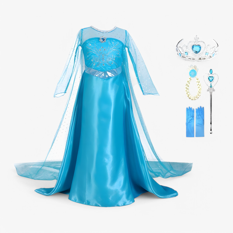 Snow Queen Princess Dress | Costume For Kids