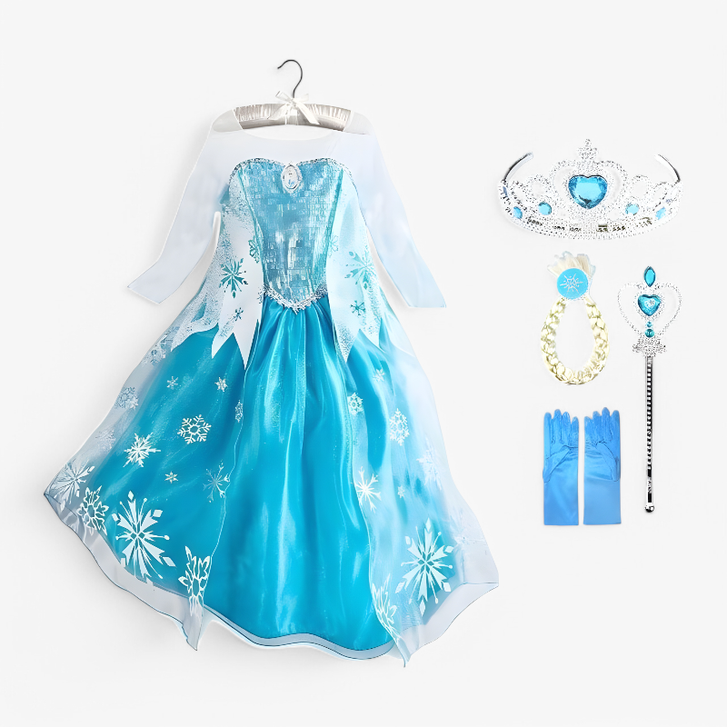 Snow Queen Princess Dress | Costume For Kids