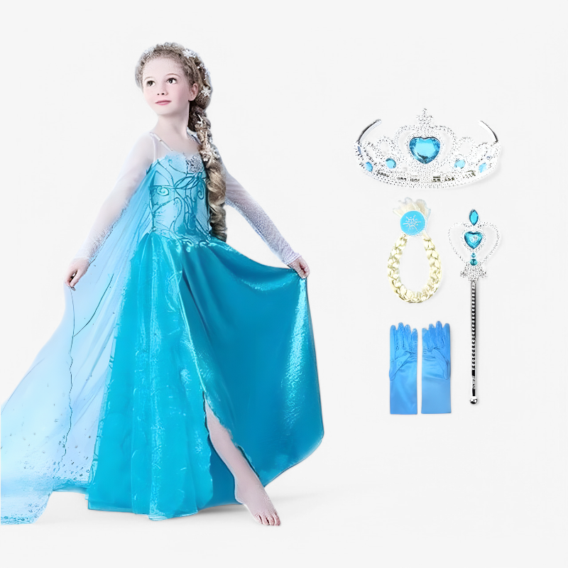 Snow Queen Princess Dress | Costume For Kids