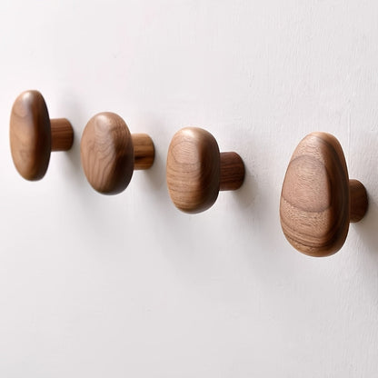 Modern Round Coat Hooks | Wall Mounted Space Saving Entryway Use-Coat Hook-Sasha Sydney