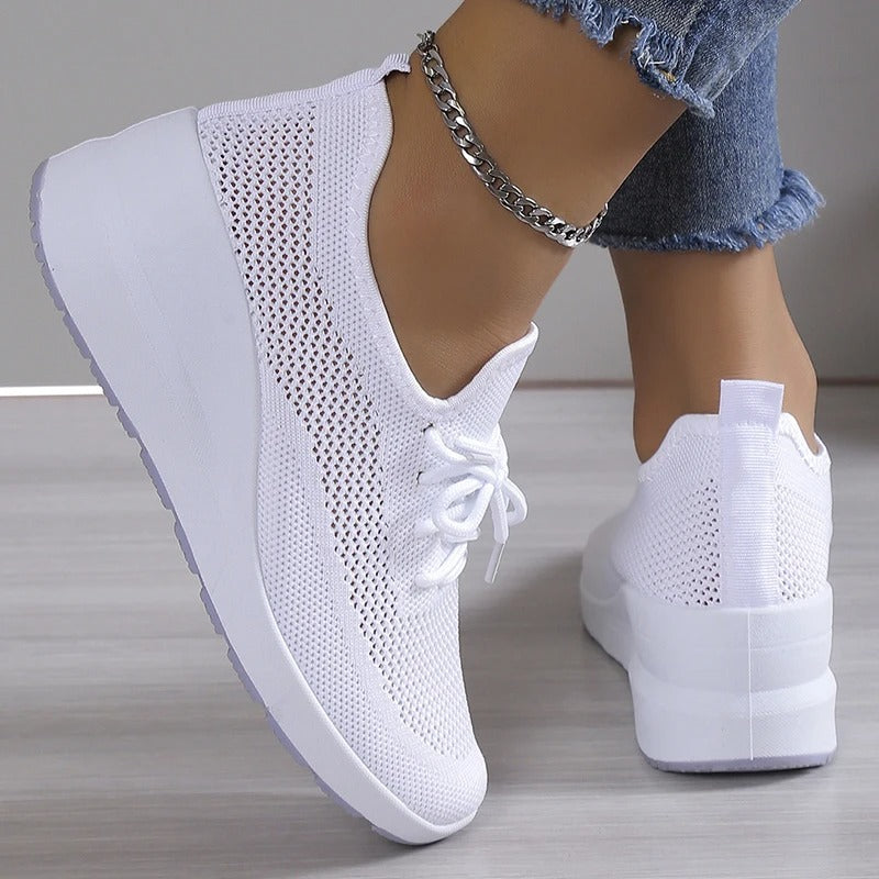 Women Platform Sneakers | Everyday Elevated Casual Shoes