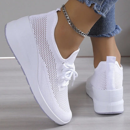Women Platform Sneakers | Everyday Elevated Casual Shoes