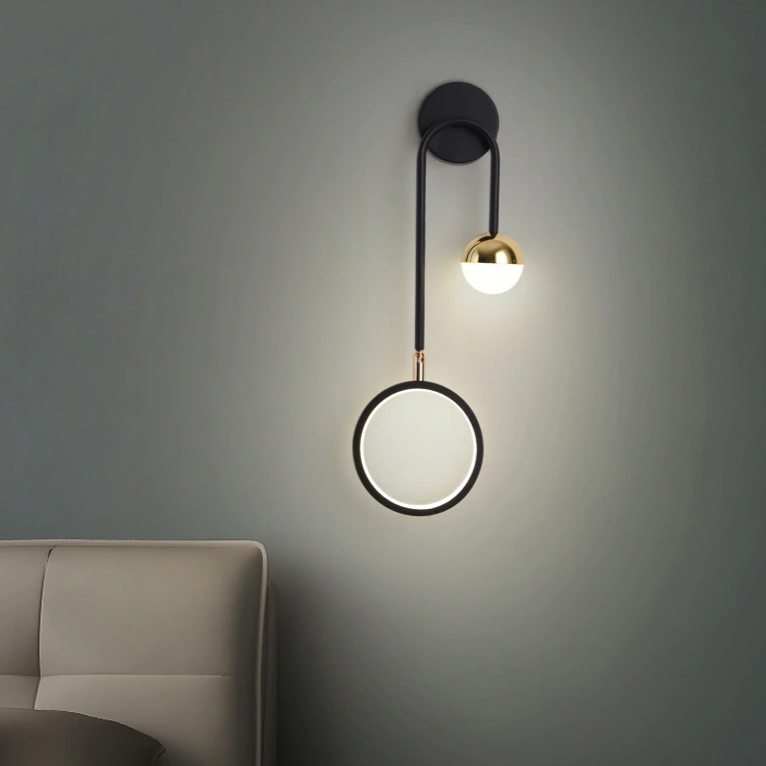 Modern Wall Sconce Light | Ambient Indoor Lighting-Wall Light-Sasha Sydney