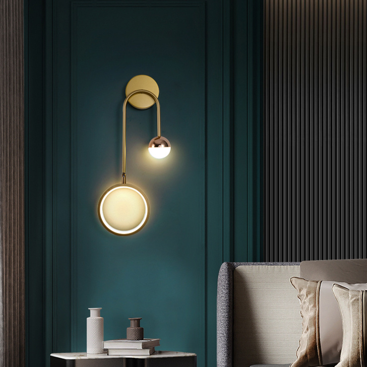 Modern Wall Sconce Light | Ambient Indoor Lighting-Wall Light-Sasha Sydney