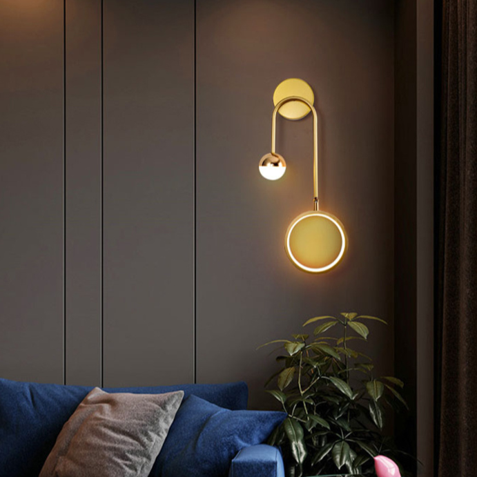 Modern Wall Sconce Light | Ambient Indoor Lighting-Wall Light-Sasha Sydney