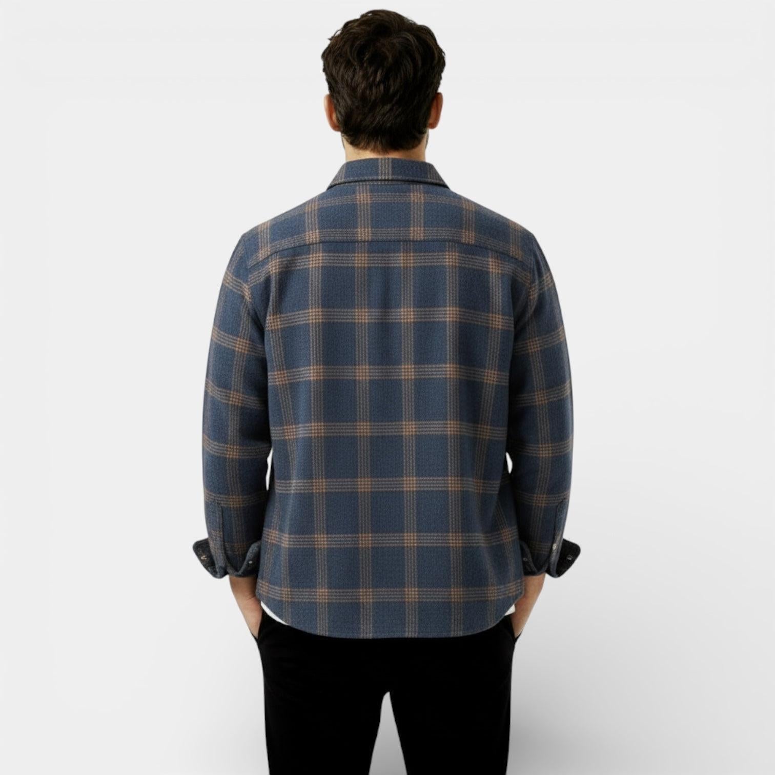 Men's Plaid Flannel Shirt - Soft Brushed Cotton - Classic Check Design - Casual Wear for Everyday Comfort - Image 5