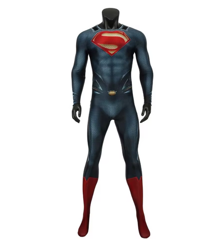 Men's Hero Costume Jumpsuit | Cape Printed Fancy Dress