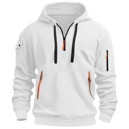Samuel | Men's Casual Hoodie with Zipper Pockets - Image 7