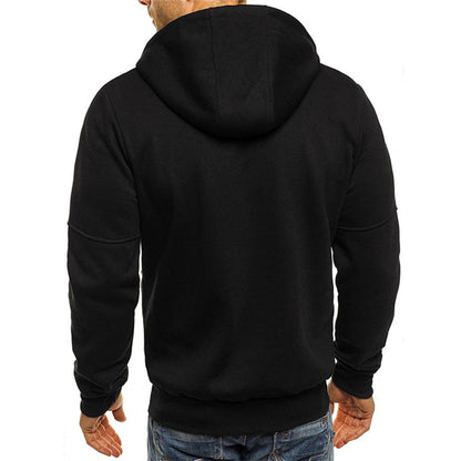 Karl | Casual Men's Zip-Up Hoodie - Image 2