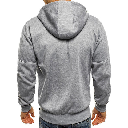 Karl | Casual Men's Zip-Up Hoodie - Image 8
