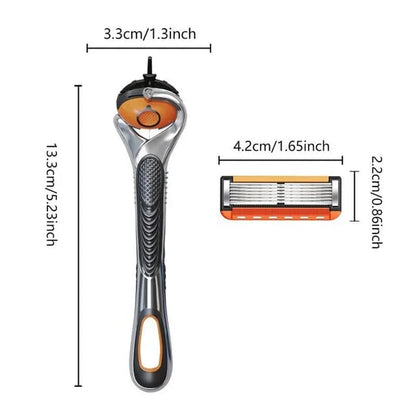 Tharvionek | Men���s Razor Set with Handle - Image 5