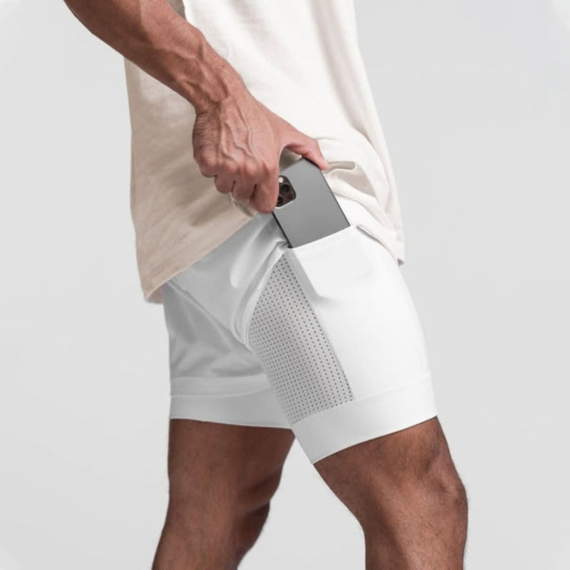 Men's Sports Shorts | Phone Pocket Quick Dry Gym Running-Men Shorts-Sasha Sydney