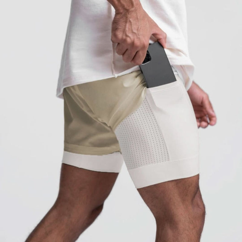 Men's Sports Shorts | Phone Pocket Quick Dry Gym Running-Men Shorts-Sasha Sydney