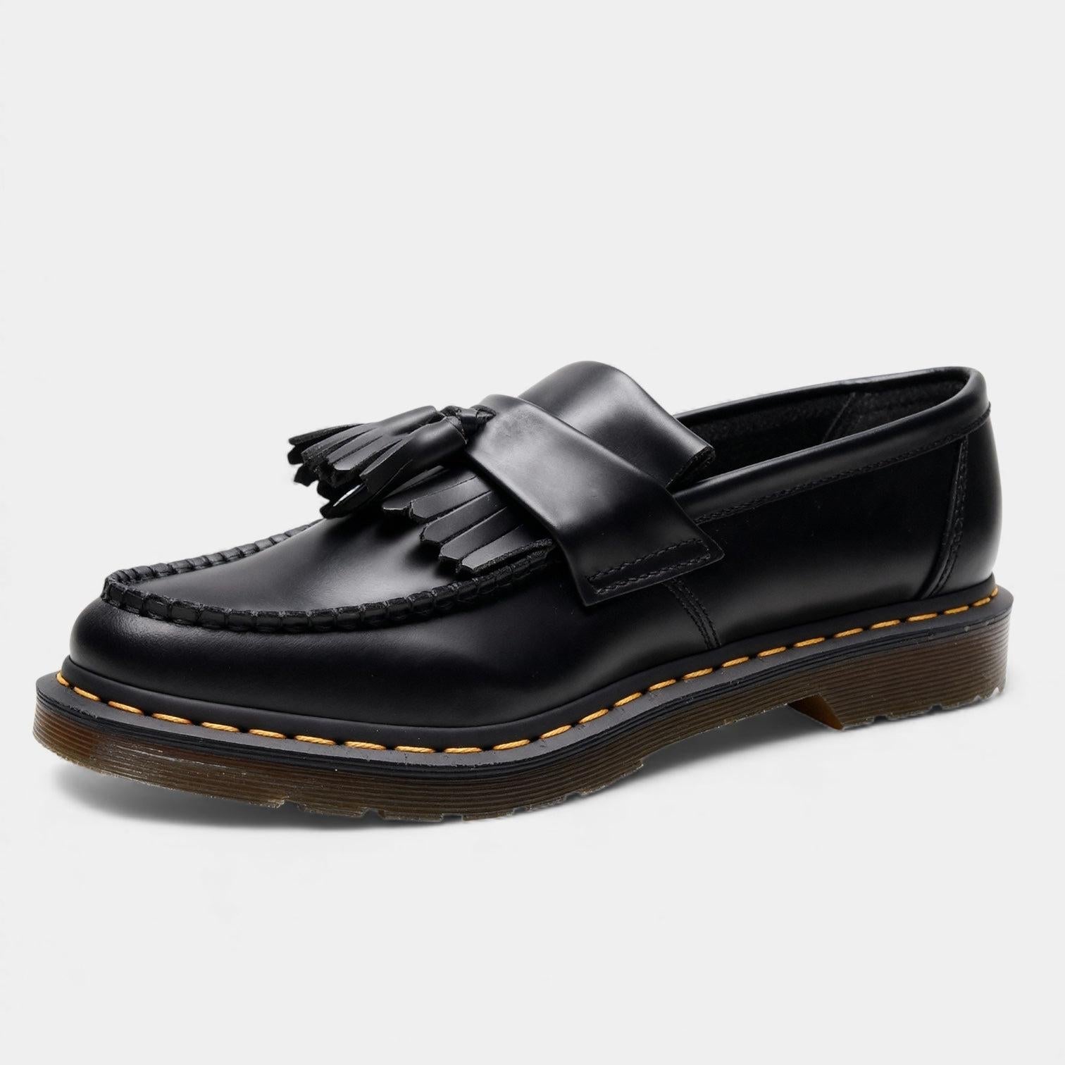 Men's Leather Tassel Loafers - Polished Dress Shoes for Formal and Business Wear - Image 2