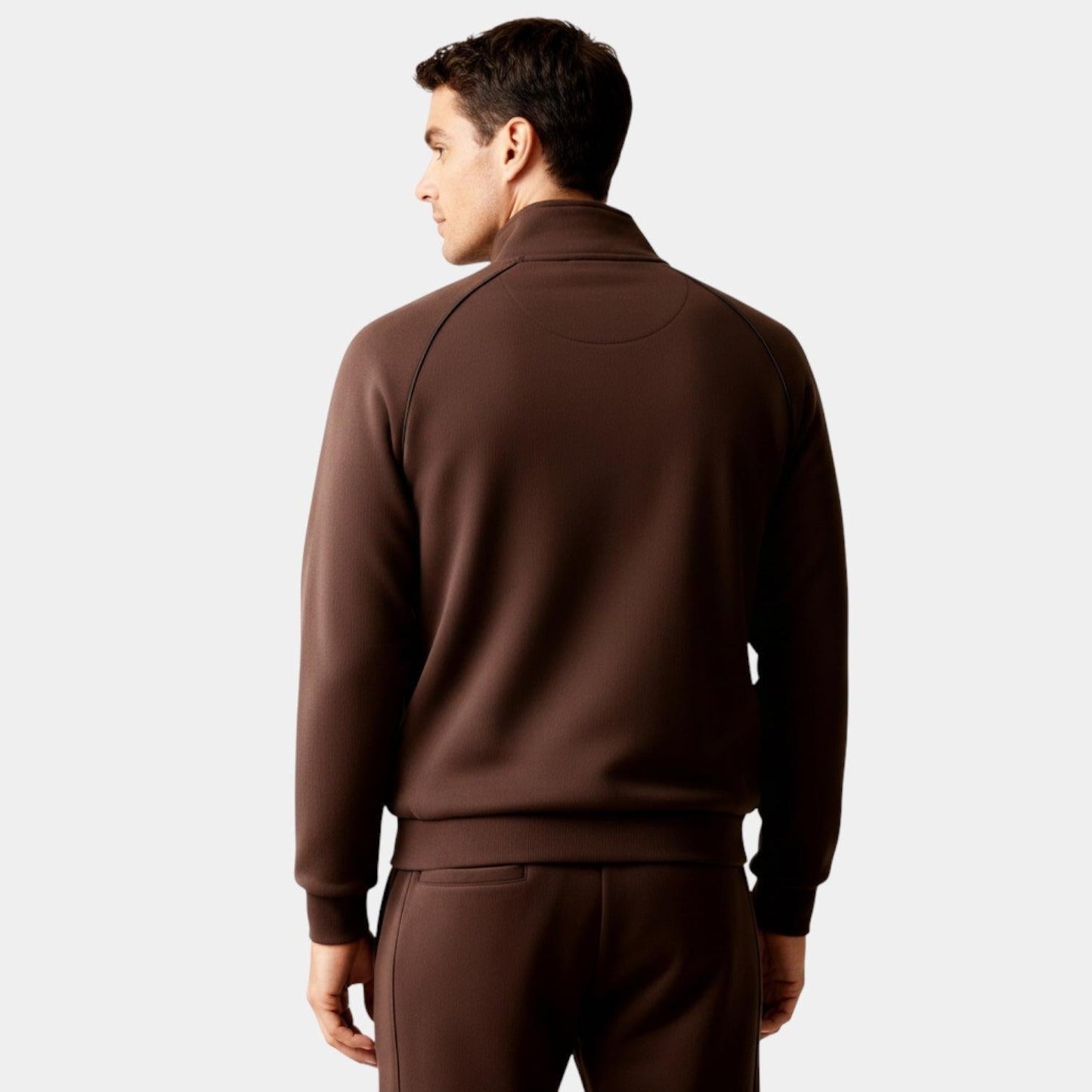 Men's Premium Zip Jacket and Slim Joggers Tracksuit Set for Activewear and Casual Outfits - Image 3