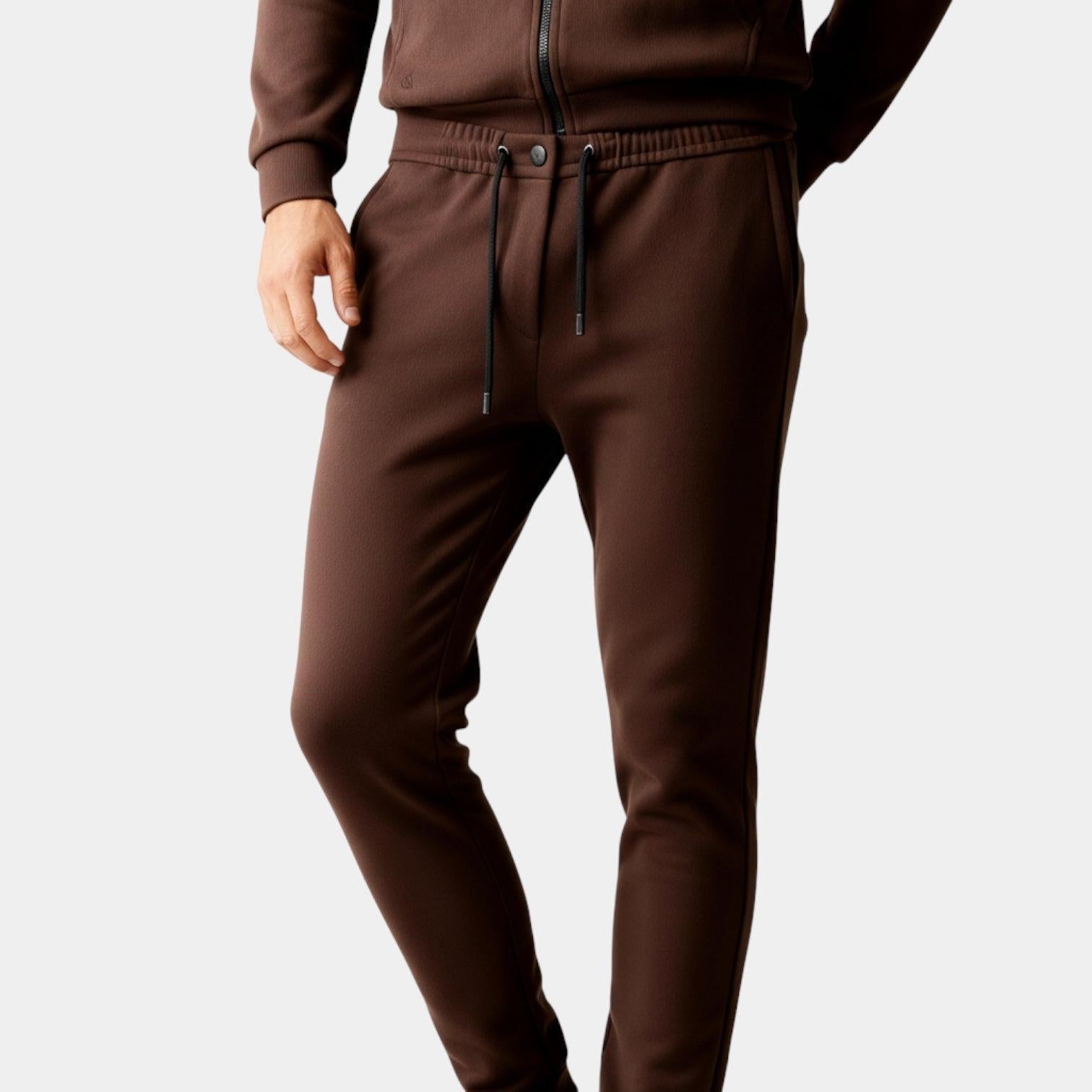 Men's Premium Zip Jacket and Slim Joggers Tracksuit Set for Activewear and Casual Outfits - Image 4