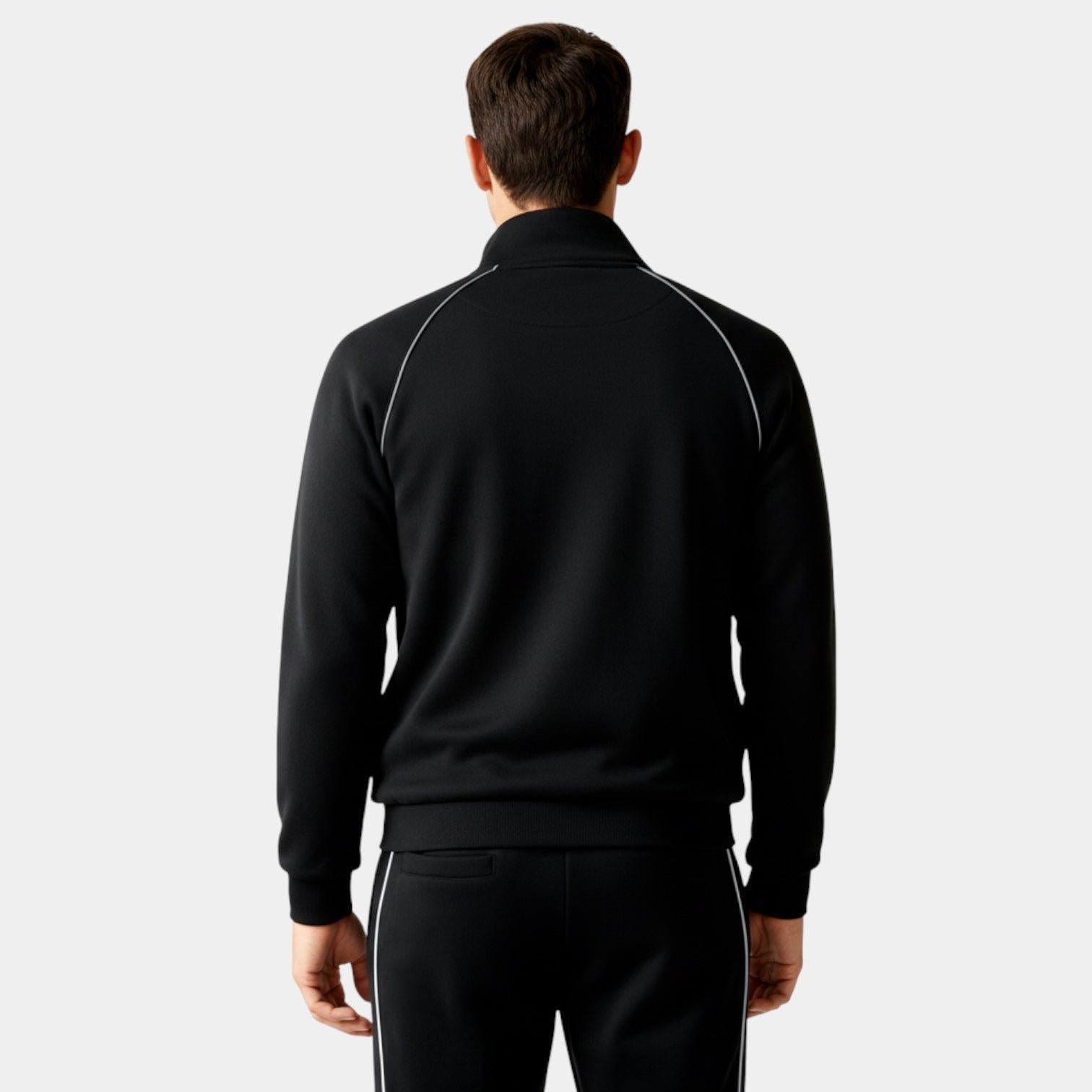 Men's Premium Zip Jacket and Slim Joggers Tracksuit Set for Activewear and Casual Outfits - Image 11