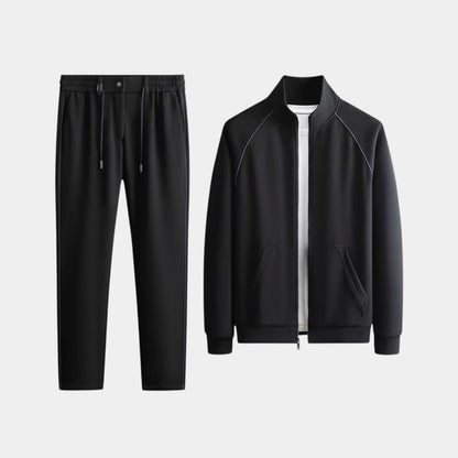 Men's Premium Zip Jacket and Slim Joggers Tracksuit Set for Activewear and Casual Outfits - Image 9