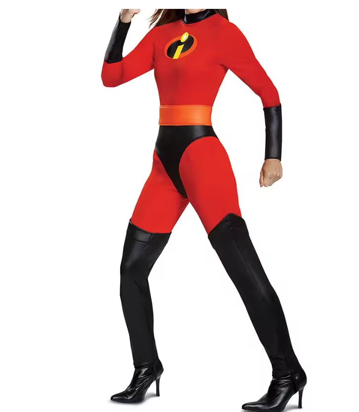 Men's Women's Character Print Bodysuit | Long Sleeve One Piece Cosplay Wear