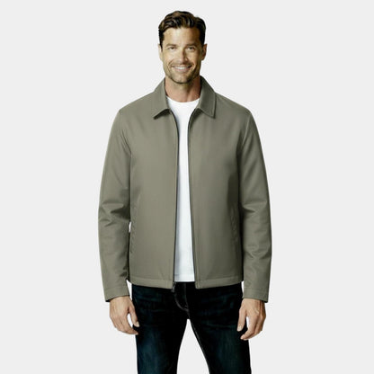 Men's Lightweight Harrington Jacket - Windbreaker Style for Casual Wear - Versatile Outerwear in Multiple Colors - Image 9