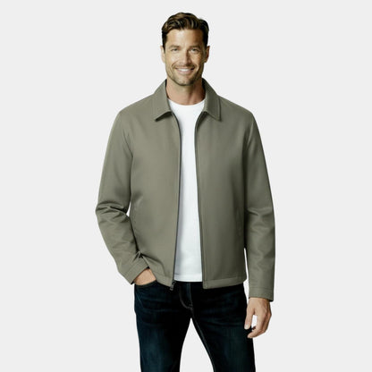 Men's Lightweight Harrington Jacket - Windbreaker Style for Casual Wear - Versatile Outerwear in Multiple Colors - Image 10