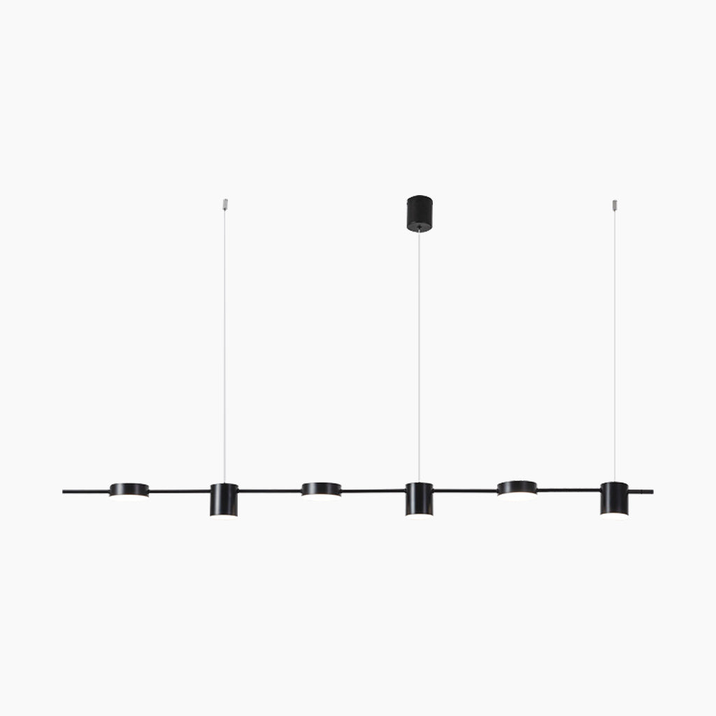 Minimalist Linear Pendant Light | Multi Head Hanging Light Interior Lighting-Ceiling Light-Sasha Sydney