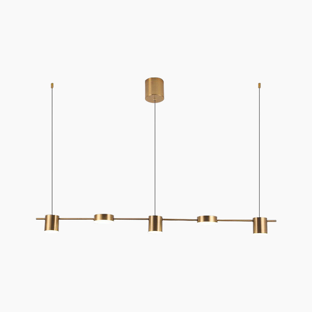 Minimalist Linear Pendant Light | Multi Head Hanging Light Interior Lighting-Ceiling Light-Sasha Sydney