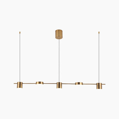 Minimalist Linear Pendant Light | Multi Head Hanging Light Interior Lighting-Ceiling Light-Sasha Sydney