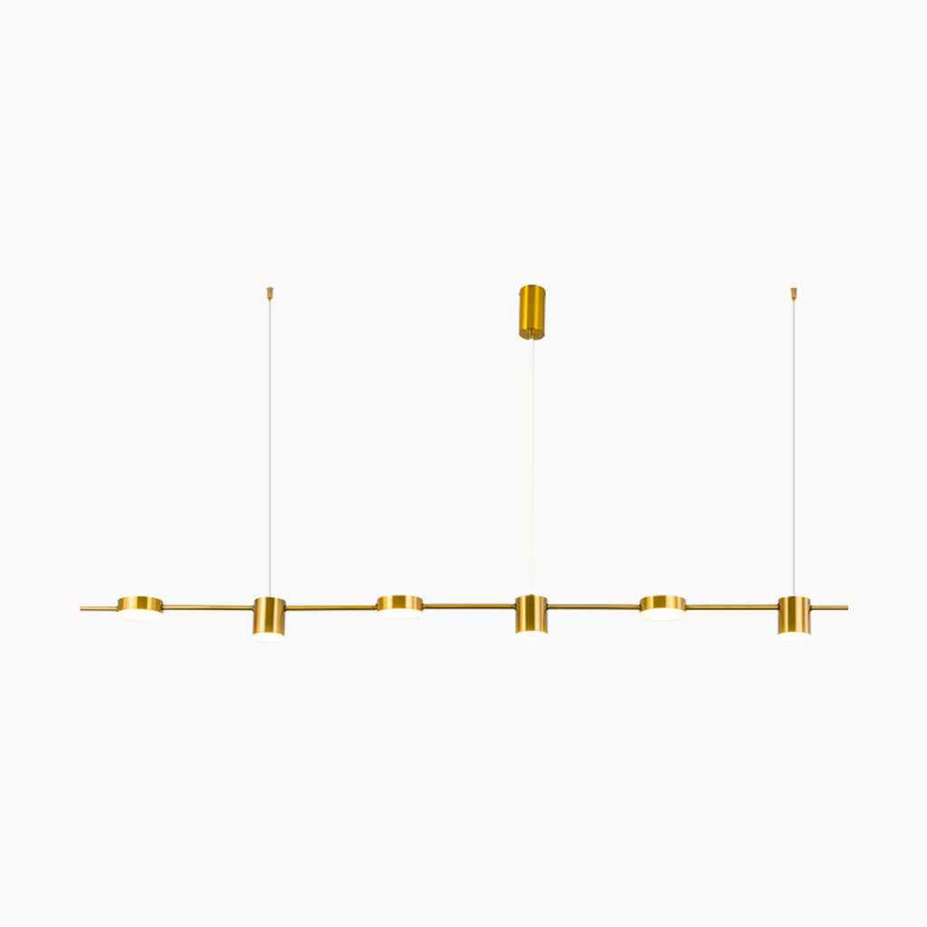 Minimalist Linear Pendant Light | Multi Head Hanging Light Interior Lighting-Ceiling Light-Sasha Sydney