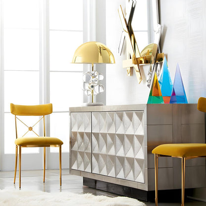 Modern Bubble Table Lamp | Dome Shade Glass Sphere Interior Lighting-Table Lamp-Sasha Sydney