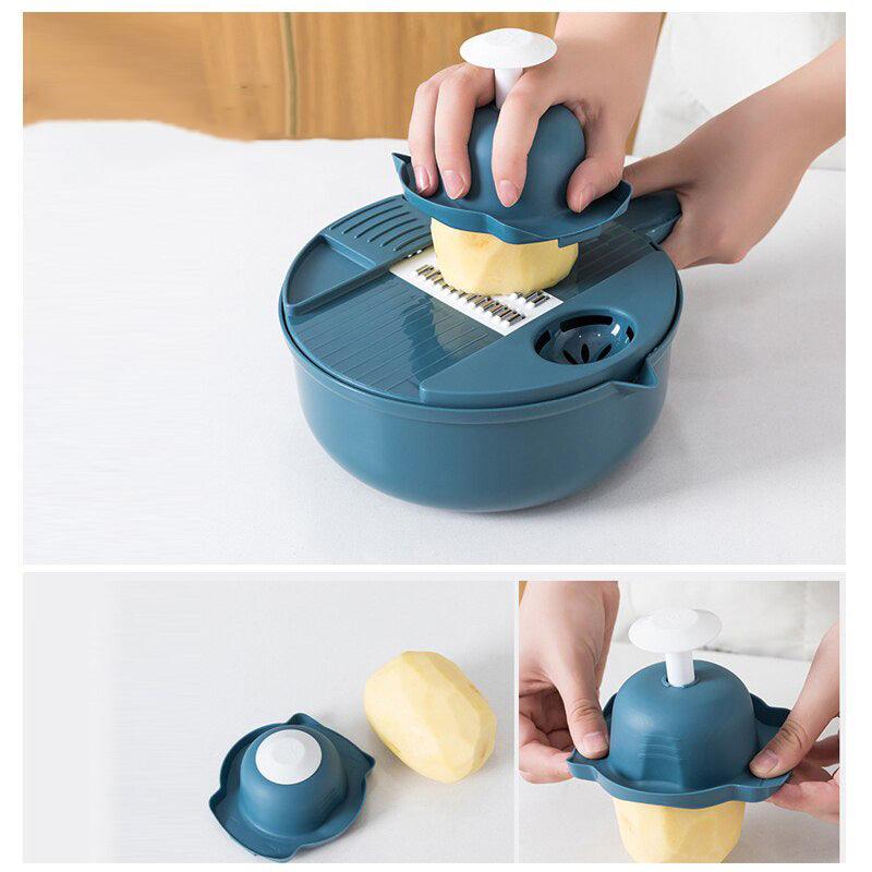 Multi Blade Food Slicer Set | Vegetable Cutter Grater Kitchen Tool-Kitchen Utensil Set-Sasha Sydney