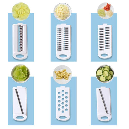 Multi Blade Food Slicer Set | Vegetable Cutter Grater Kitchen Tool-Kitchen Utensil Set-Sasha Sydney