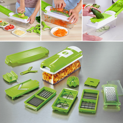 Multi Function Vegetable Chopper | Food Cutter Storage Container Kitchen Tool-Kitchen Utensil Set-Sasha Sydney