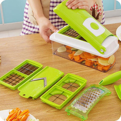Multi Function Vegetable Chopper | Food Cutter Storage Container Kitchen Tool-Kitchen Utensil Set-Sasha Sydney