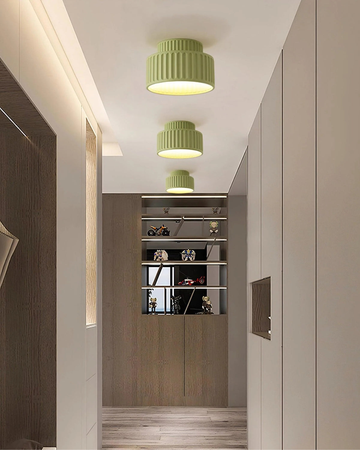 Modern Flush Mount Ceiling Lamp | Low Profile Indoor Lighting-Ceiling Light-Sasha Sydney