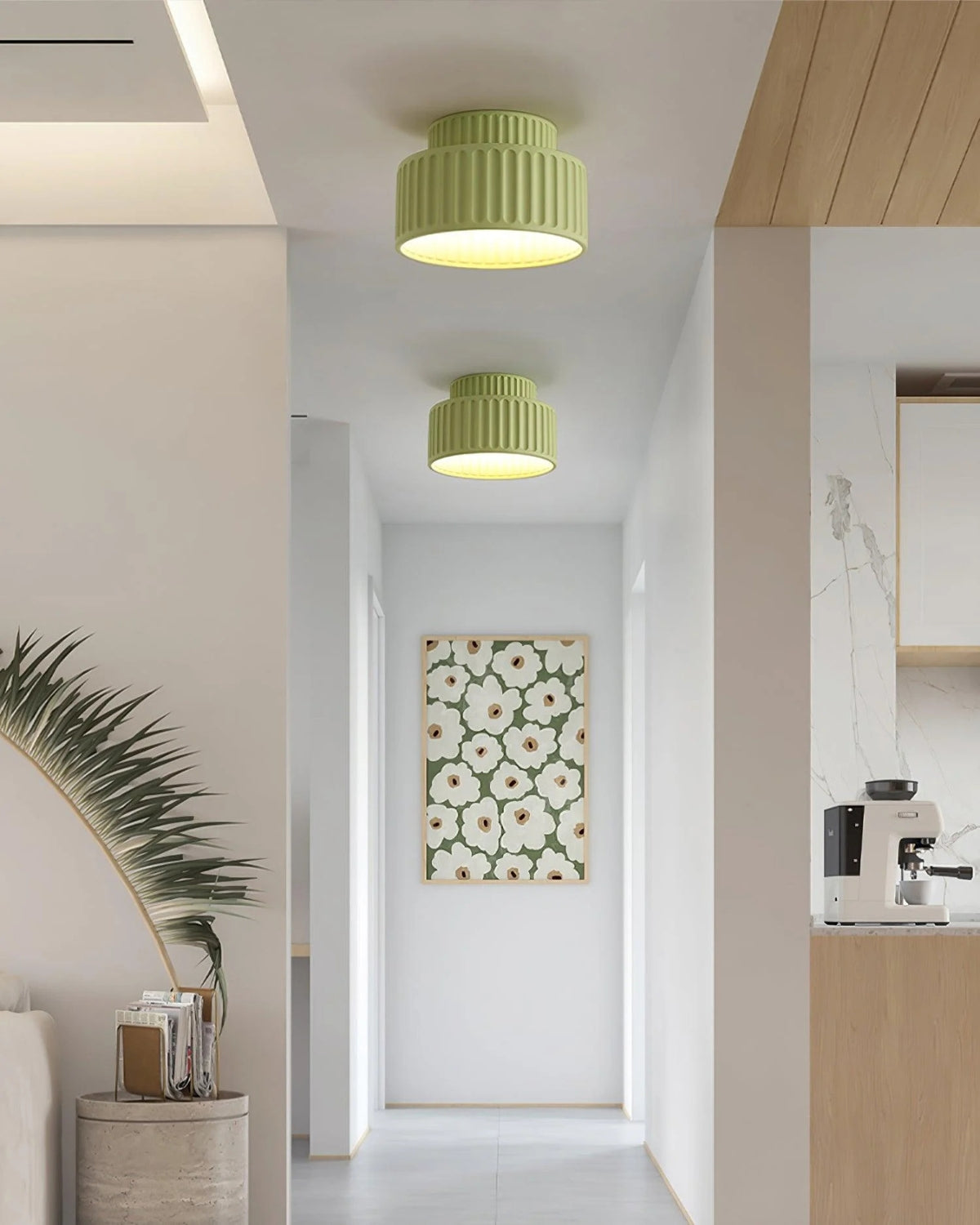Modern Flush Mount Ceiling Lamp | Low Profile Indoor Lighting-Ceiling Light-Sasha Sydney