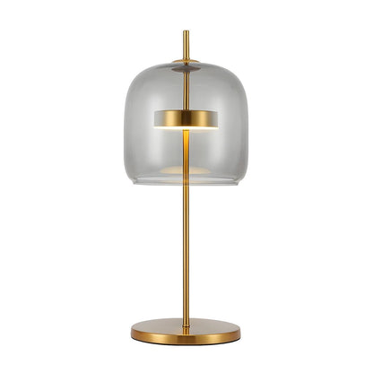 Nordic Glass Dome Table Lamp | Bell Shade Table Light Interior Lighting-Table Lamp-Sasha Sydney