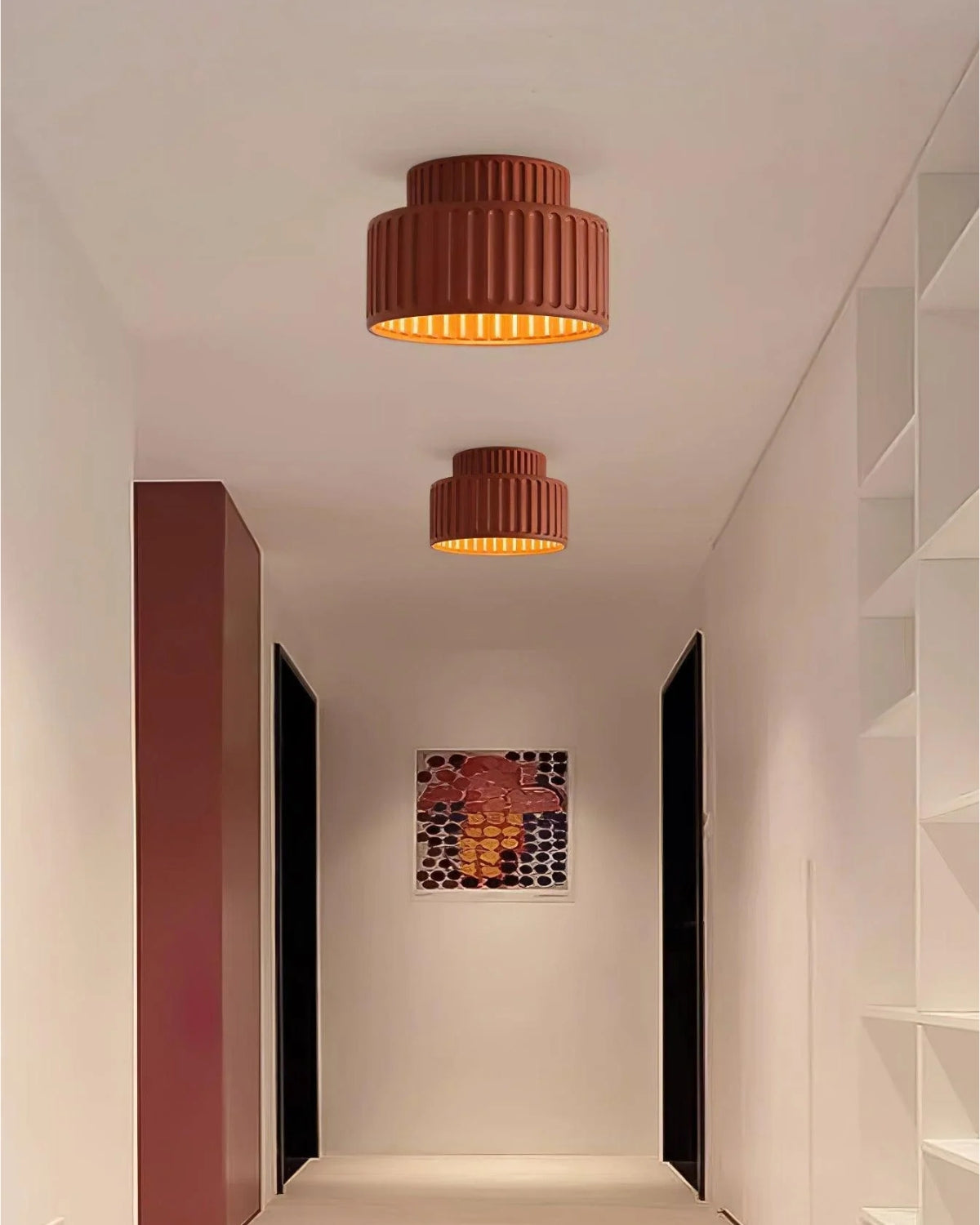 Modern Flush Mount Ceiling Lamp | Low Profile Indoor Lighting-Ceiling Light-Sasha Sydney
