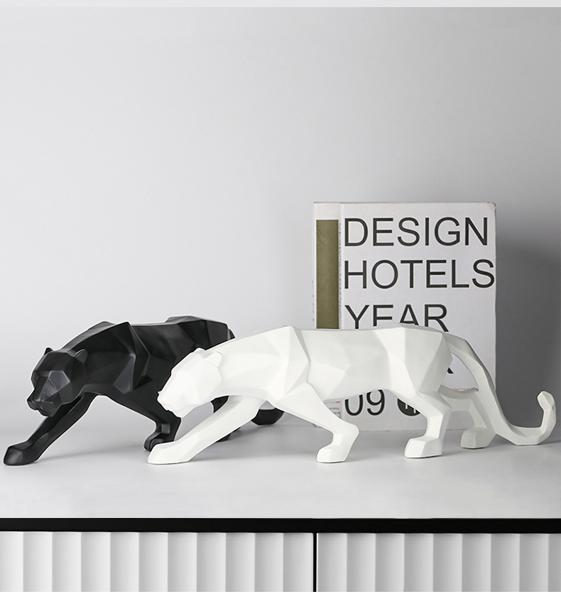 Home Decor Statue | Panther Sculpture-Figurine-Sasha Sydney