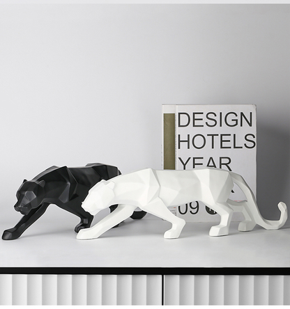 Home Decor Statue | Panther Sculpture-Figurine-Sasha Sydney