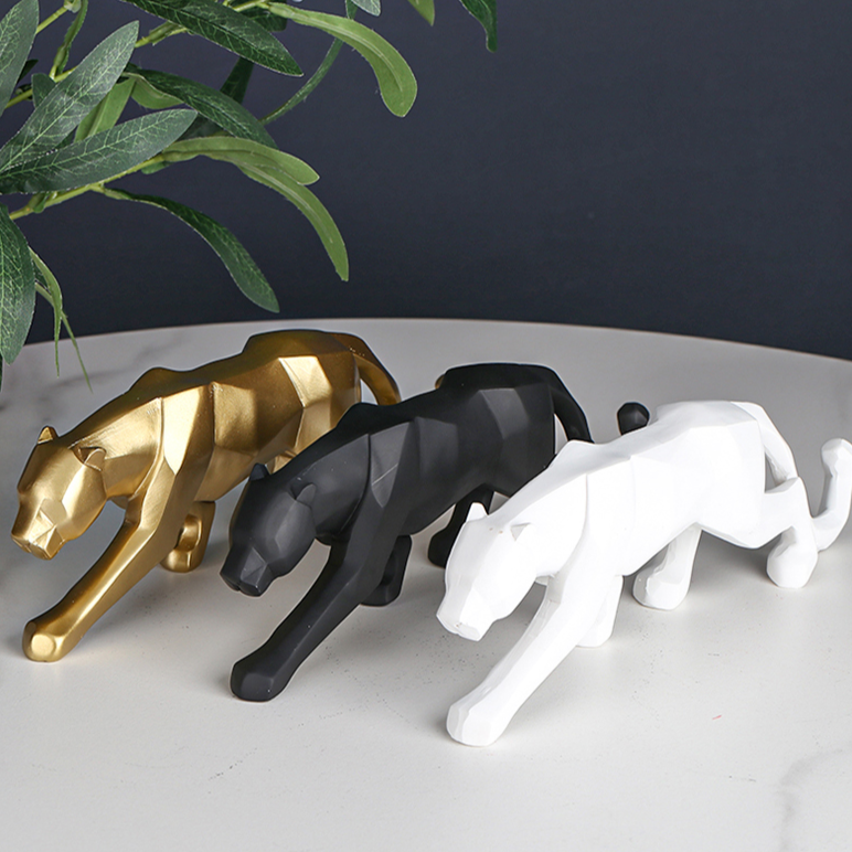 Home Decor Statue | Panther Sculpture-Figurine-Sasha Sydney