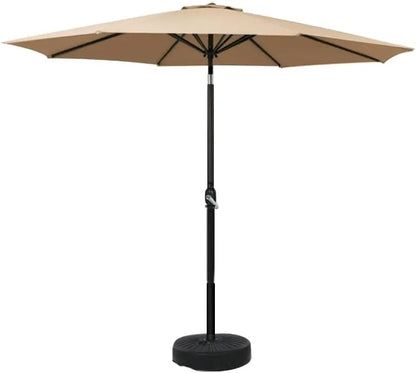 Patio Market Umbrella | Crank Lift Outdoor Garden Shade-Outdoor Umbrella-Sasha Sydney