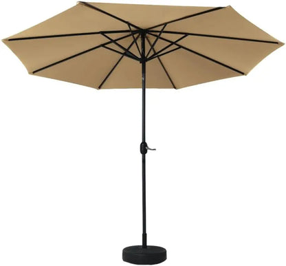 Patio Market Umbrella | Crank Lift Outdoor Garden Shade-Outdoor Umbrella-Sasha Sydney