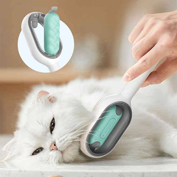 Pet Grooming Brush | Self Cleaning Deshedding Comb Cat Dog Care-Pet Brush-Sasha Sydney