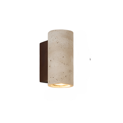 Up Down Wall Light | Japandi Stone Wall Sconce-Wall Lamp-Sasha Sydney